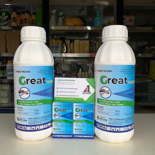 Thuốc diệt mối, mọt Great 200sc